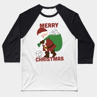 Santa Claus for Volleyball Lovers Baseball T-Shirt